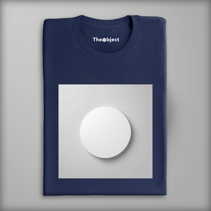 T-Shirt - L'art du minimalisme, un cercle - 4037156131