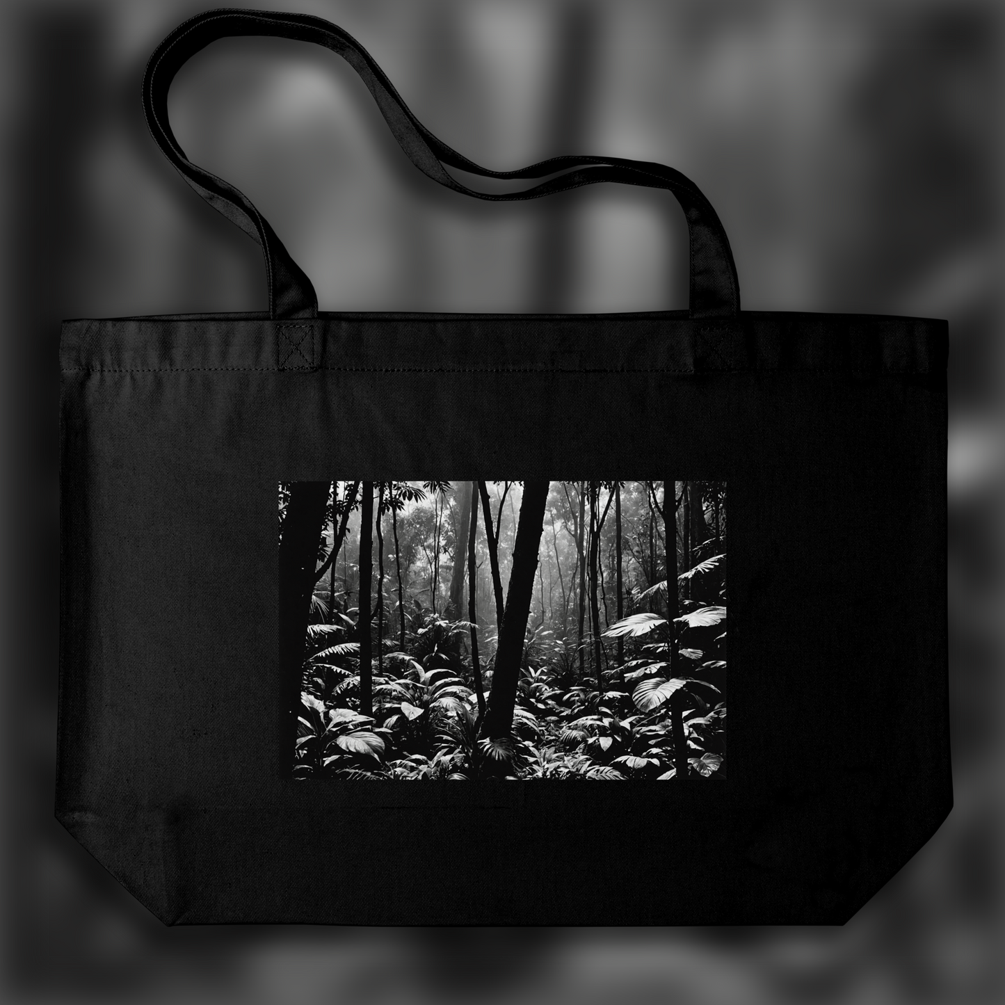 Tote bag - Abstract photography, nature and geometric patterns , Jungle - 4283296033