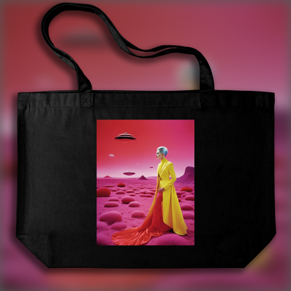 Tote bag - Photographie britannique glamour et saturée, Paysage exoplanète - 1415544560