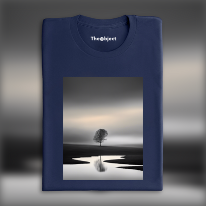 T-Shirt - LONELINESS" REVERBERATION , Landscape - 1700351576