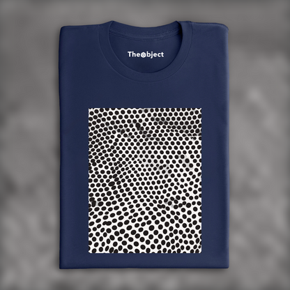 T-Shirt - Halftone Dot Art, Cube - 1623860170