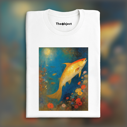 T-Shirt - Visions surréalistes avec images fantastiques, Astrology, Pisces sign - 1445302961