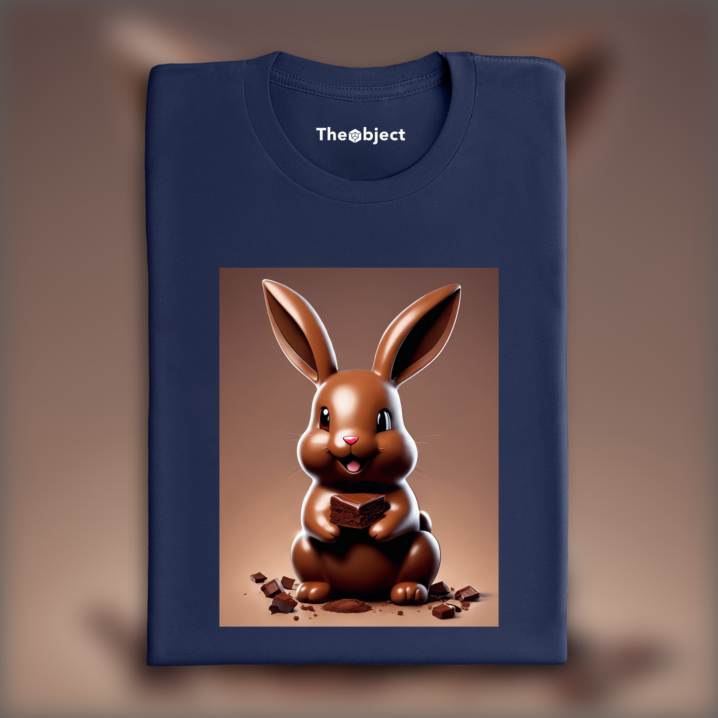 T-Shirt - Pokémon , Lapin avec  œuf en chocolat  - 30037729