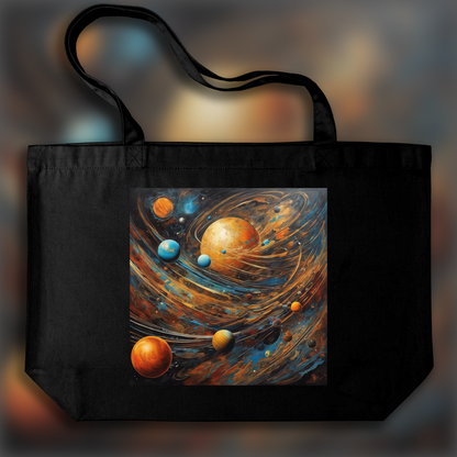 Tote bag - Expressionnisme abstrait américain du XXème siècle, Planets  - 2632991125