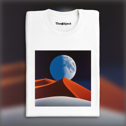 T-Shirt - Abstractions, geometric compositions in landscapes, Moon - 493401911