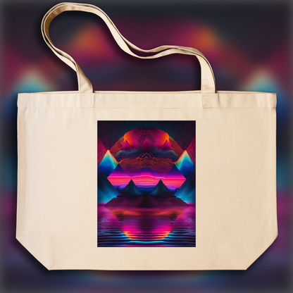 Tote bag - Photolab luminescent neon, Astronomy - 2247890416