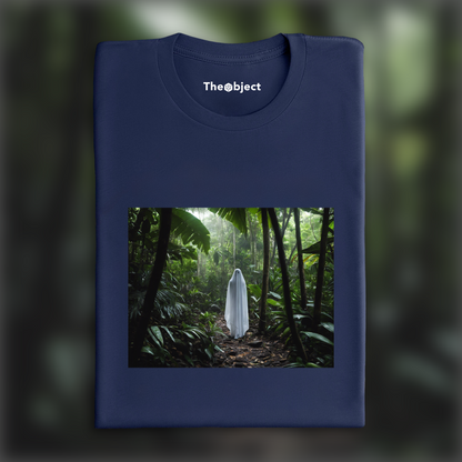 T-Shirt - Photographie réaliste, Ghost in The Seychelles in jungle - 3581754368