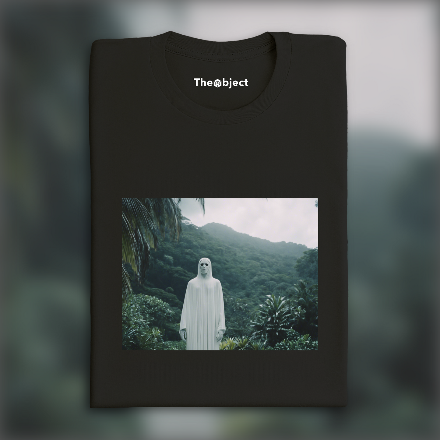 T-Shirt - Cinématique, A white ghost cyborg in the Seychelles - 1863802356