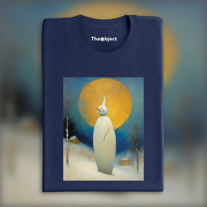 T-Shirt - Visions surréalistes avec images fantastiques, Bonhomme de neige - 1209165673