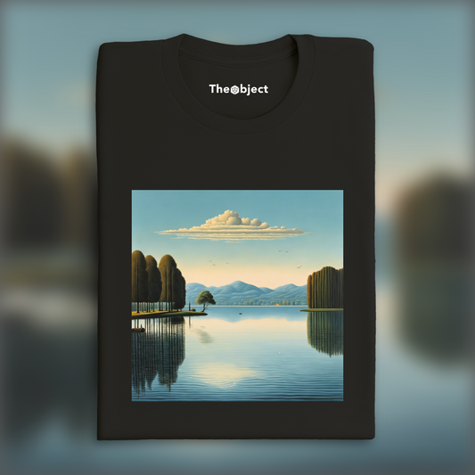 T-Shirt - Surréalisme belge, Lac - 1167127806