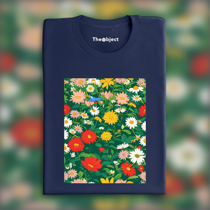 T-Shirt - Japanese animation studio, Flower - 1635340970