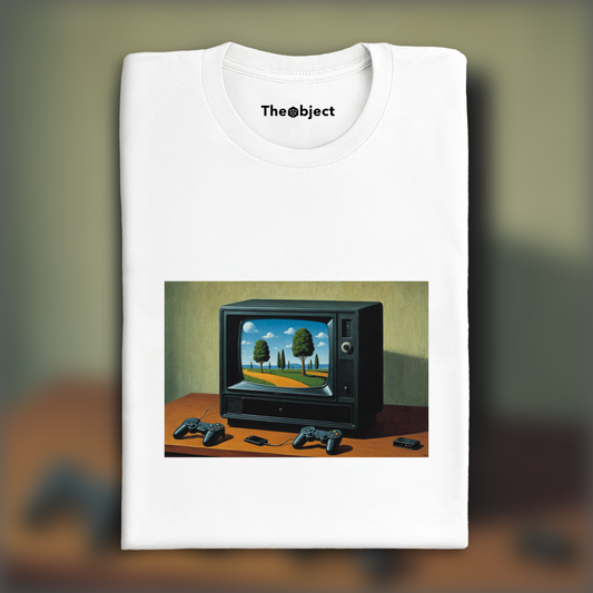 T-Shirt - Belgian surrealism, Video game console - 2416393131