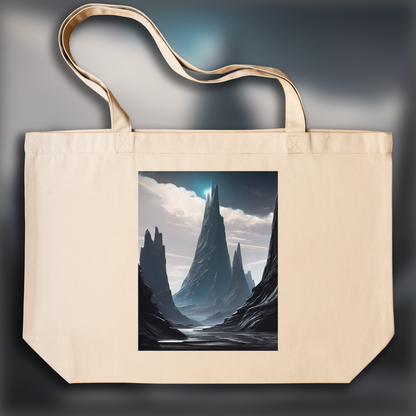 Tote bag - Paysage exoplanète - 3942342891