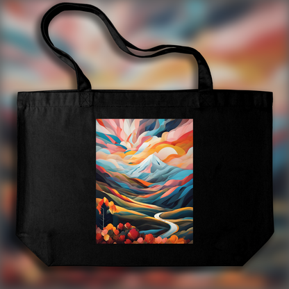 Tote bag - ARTISTIC EUPHORIA, ARTISTIC EUPHORIA - 3771972435