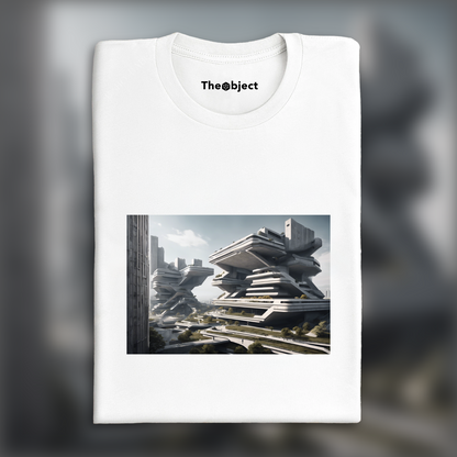 T-Shirt - Brutalisme, Cité futuriste - 1950289918