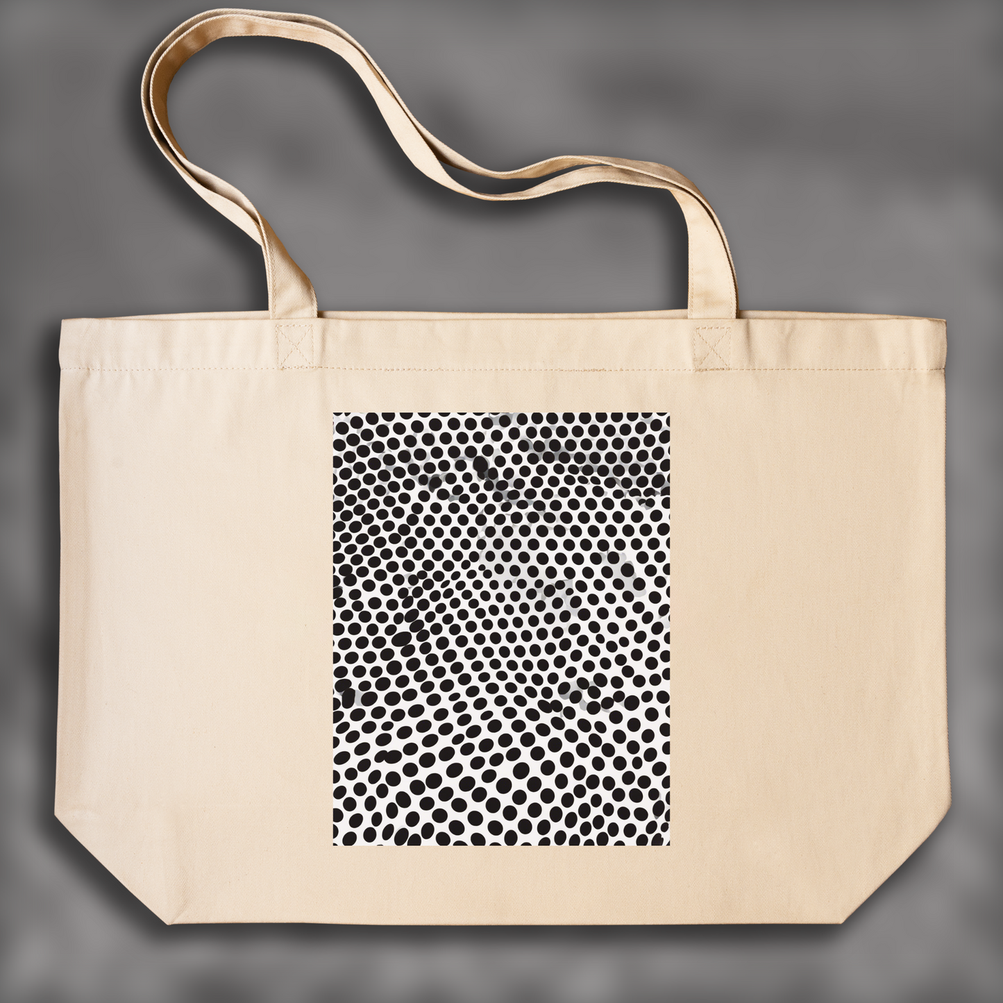 Tote bag - Halftone Dot Art, Cube - 1623860170