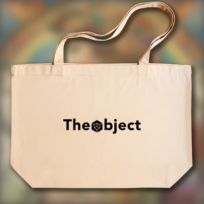 Tote bag - Enchanting fusion of ornate lines and flowing shapes, Rainbow - 131138101