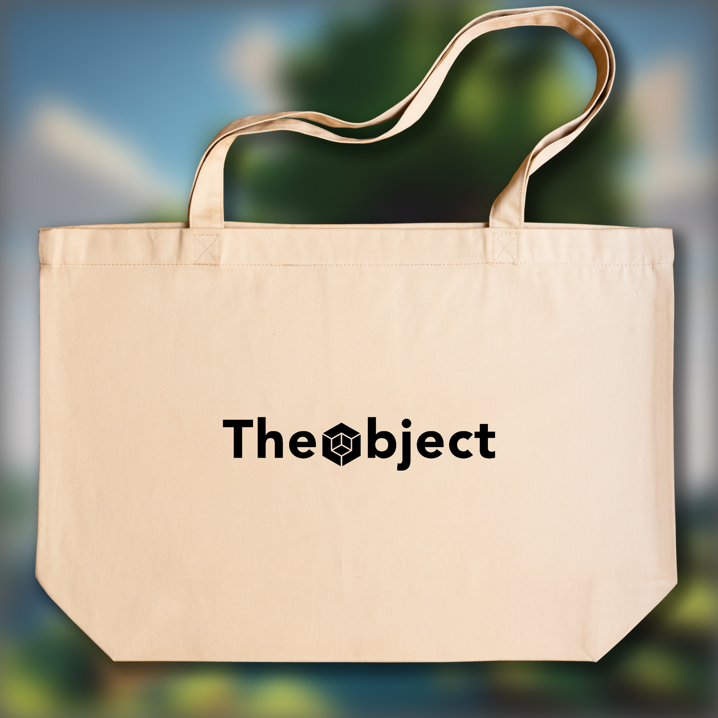 Tote bag - Minecraft, Paysage base sur un arbre - 96362140