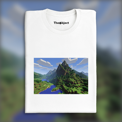 T-Shirt - Minecraft, mountain - 3688758426