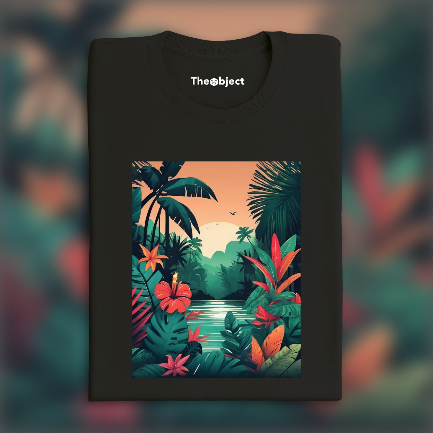 T-Shirt - Tropical Jungle, Candle - 519625631