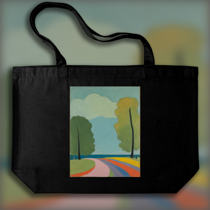 Tote bag - Figuratif intimiste américain, tendance abstraite, Arc-en-ciel - 3552707895