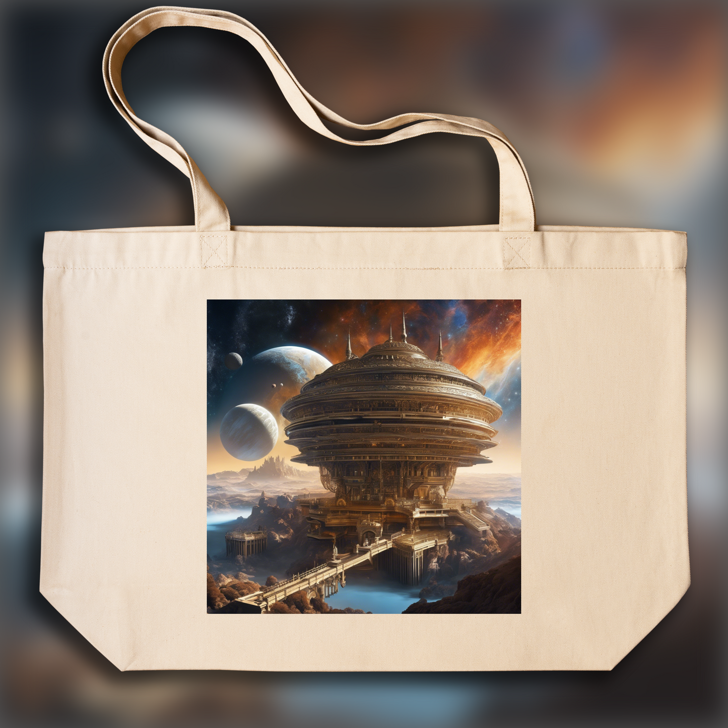 Tote bag - matrice de l'univers, matrice de l'univers - 3421002986