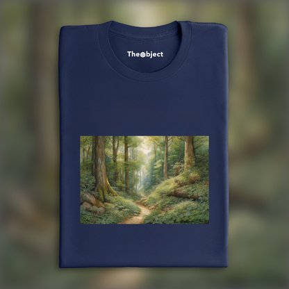 T-Shirt - Illustration britannique à la poétique naturelle, Fôret - 2235744961