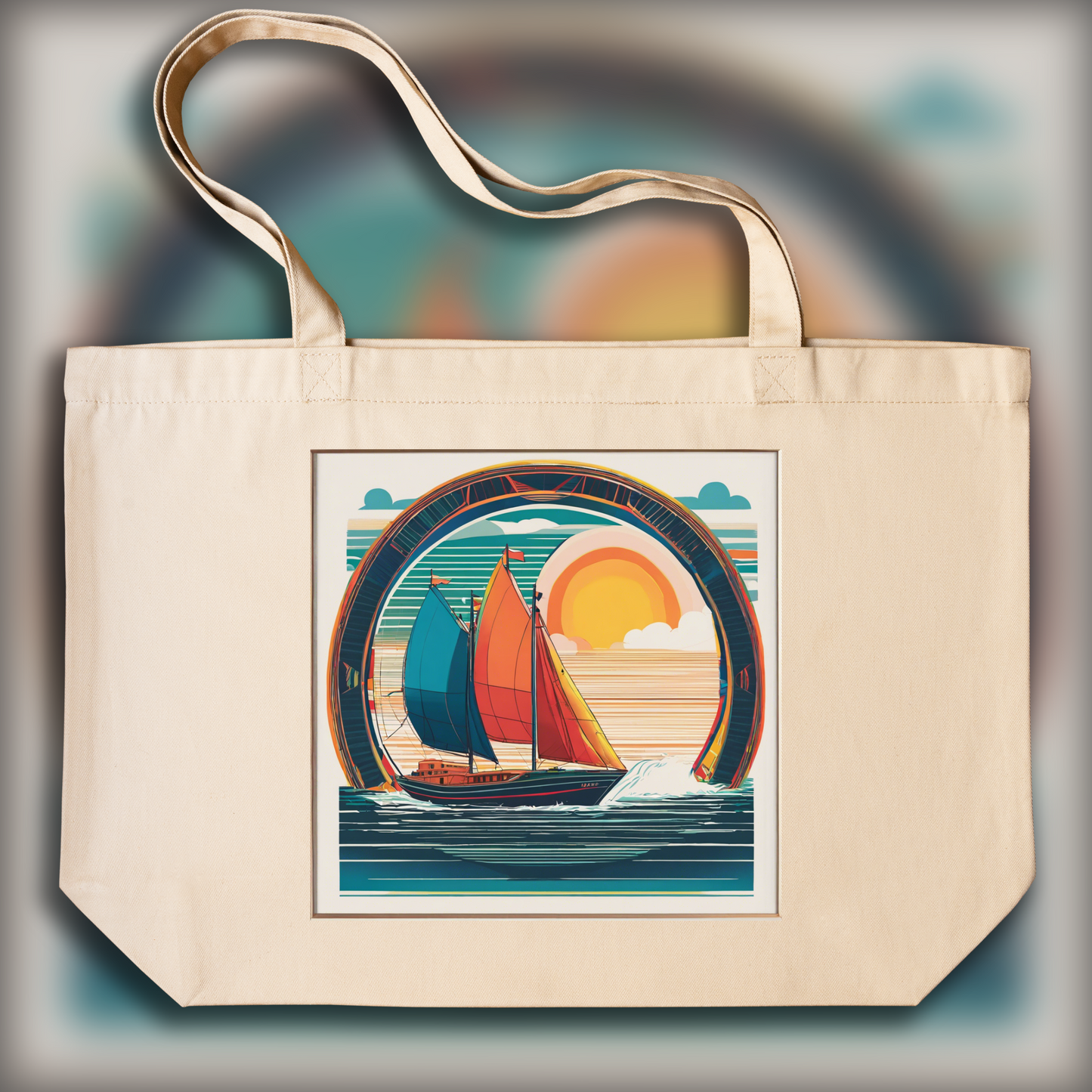 Tote bag - SPECTRUM VOLLEY, Boat - 3846879172