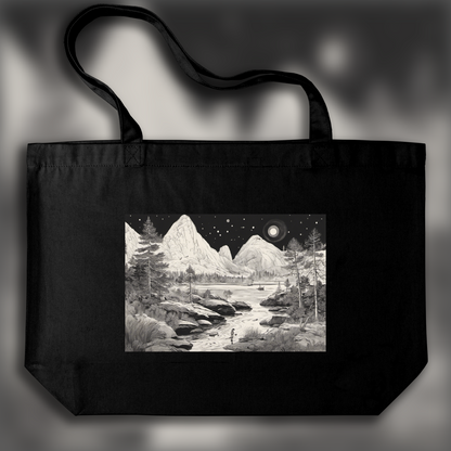 Tote bag - Moomins atmosphere, Astronaut - 2194635275