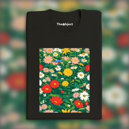 T-Shirt - Japanese animation studio, Flower - 1635340970