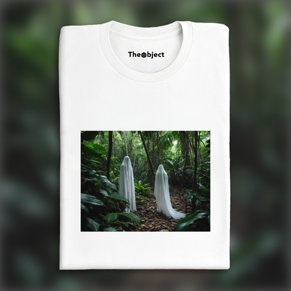 T-Shirt - Photographie réaliste, Ghost in The Seychelles in jungle - 3444550047