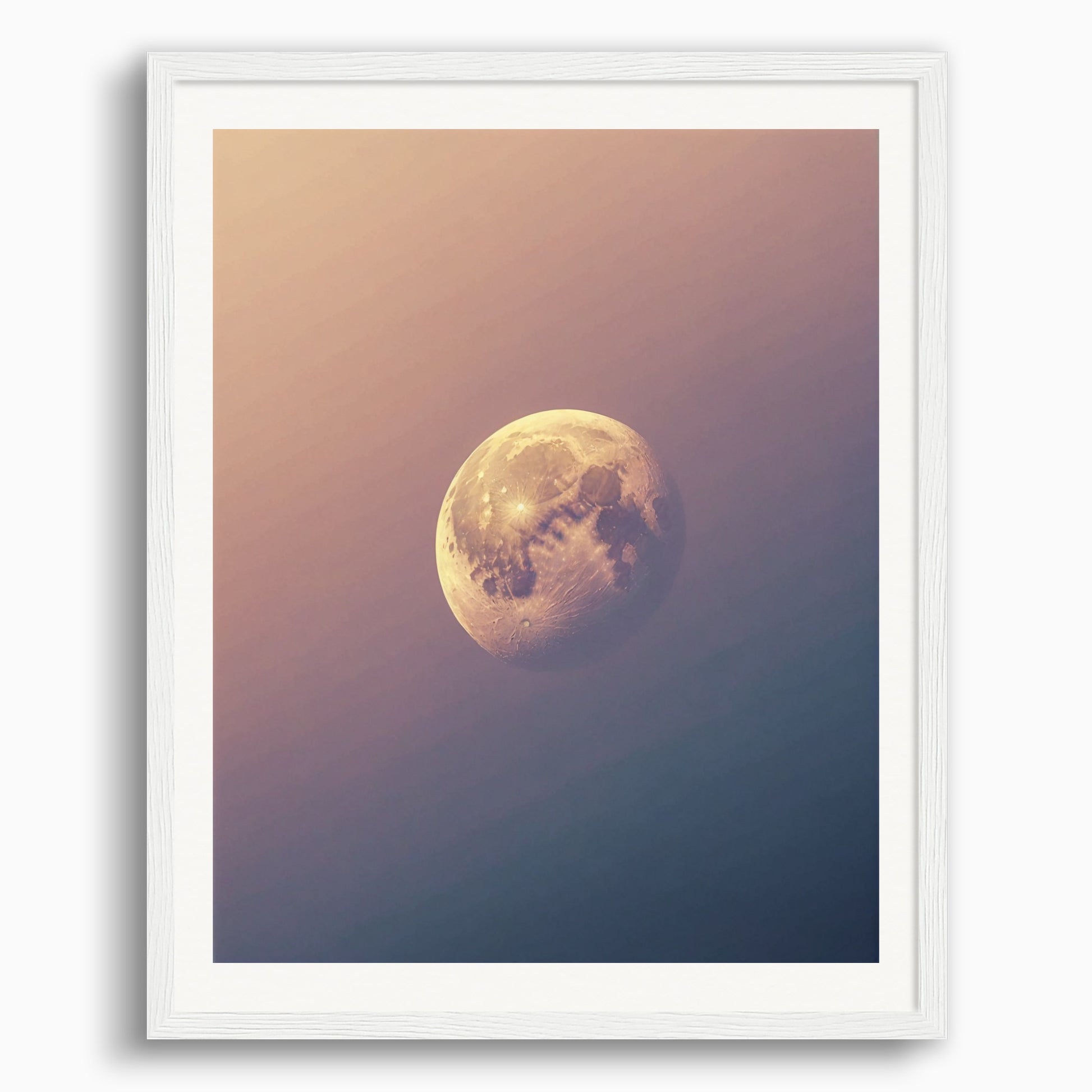 Poster: Soothing Abstract Gradients, Moon