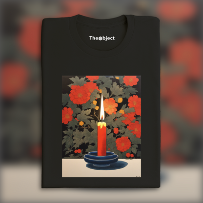 T-Shirt - Japanese anime studio from the 60s, Candle - 1087814978