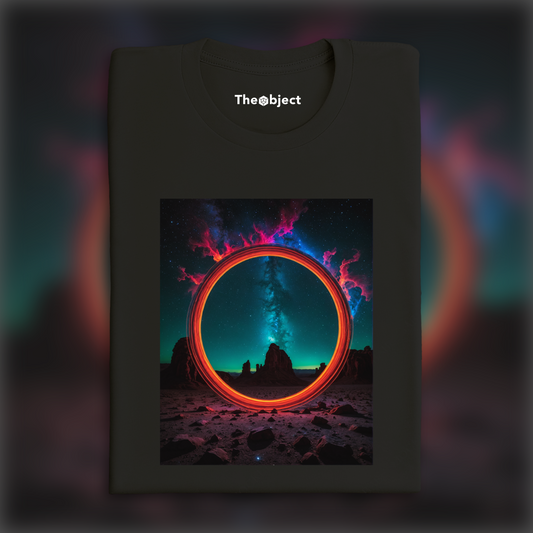 T-Shirt - Néon luminescent photolab, Astronomie - 4043573015