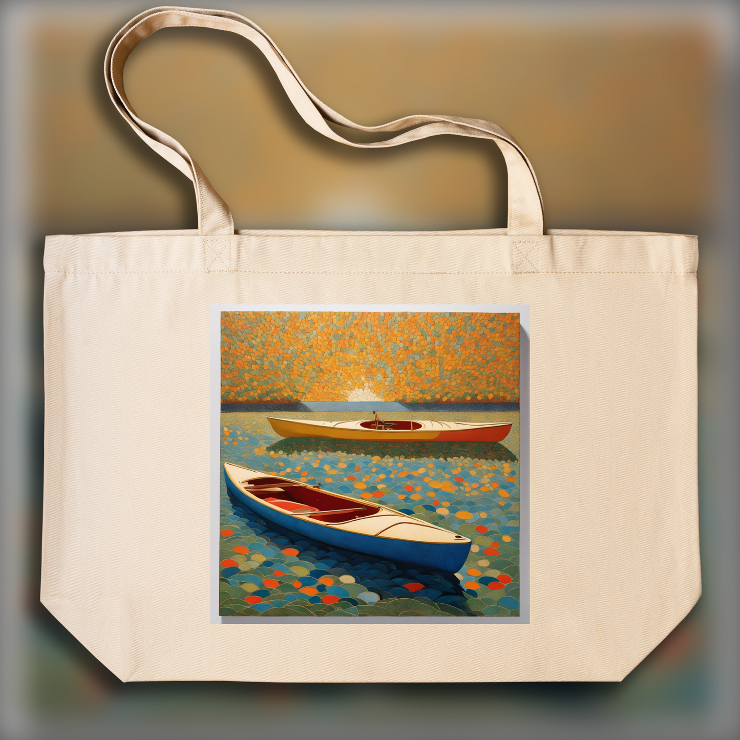 Tote bag - Charles angrand, Kayak - 3629391116