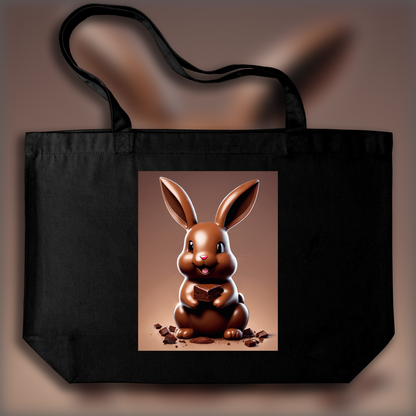 Tote bag - Pokémon , Lapin avec  œuf en chocolat  - 30037729