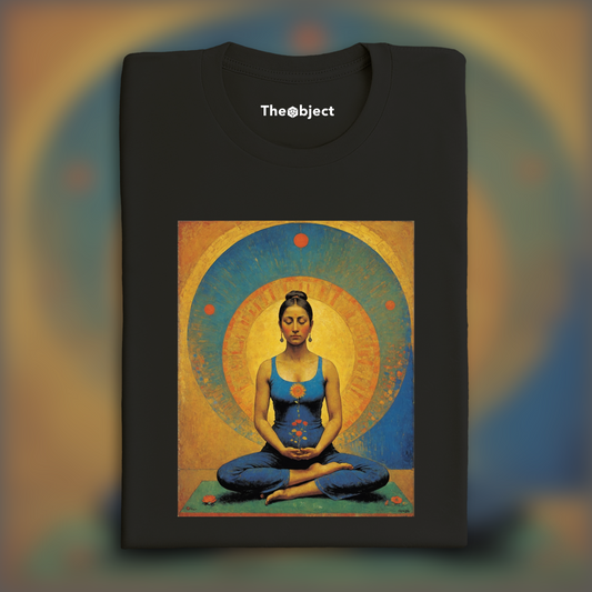 T-Shirt - Visions surréalistes avec images fantastiques, Yoga - 3330152343