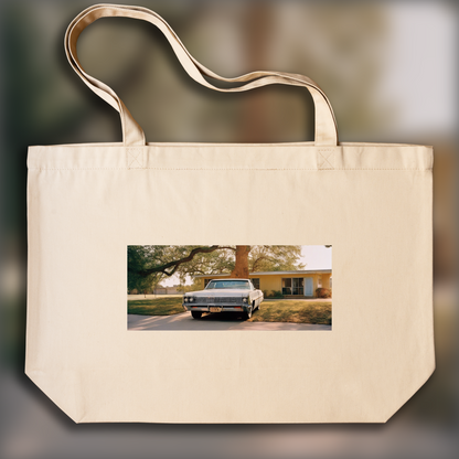 Tote bag - American realistic photography, mid-20th century, Ghost - 2717523913