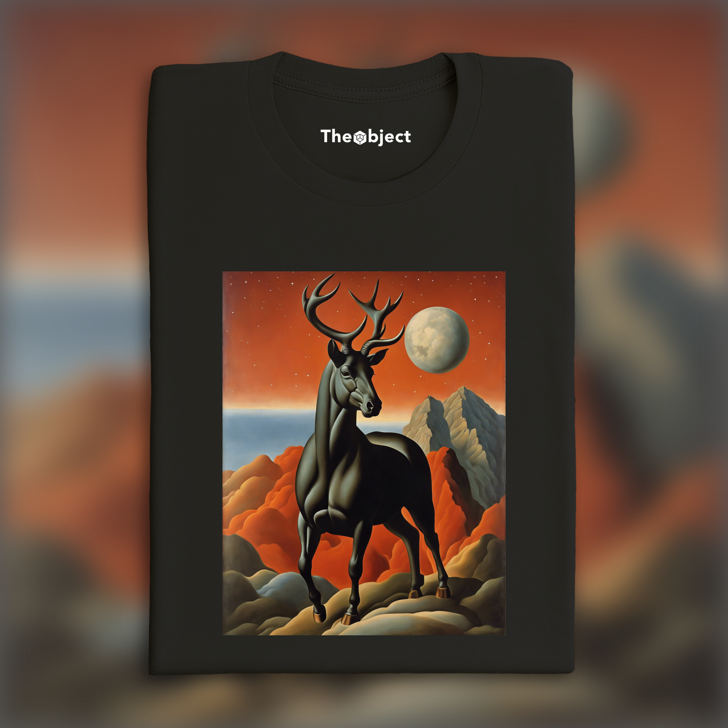 T-Shirt - Surréalisme belge, Astrology, Capricorn sign - 1075095947