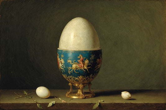 Image - Rococo elegance capturing romantic and pastoral moments, Egg - 1466509361