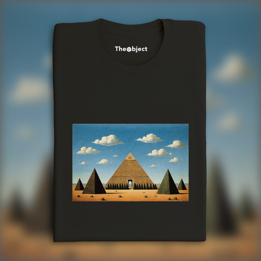 T-Shirt - Belgian surrealism, Pyramid - 3920748446