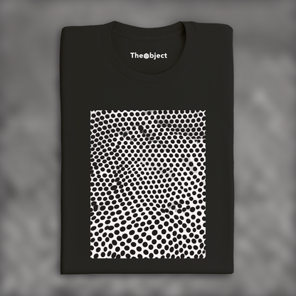 T-Shirt - Halftone Dot Art, Cube - 1623860170