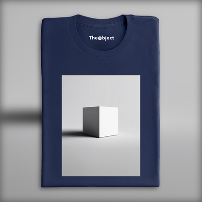 T-Shirt - Minimalist art, Cube - 1325810738