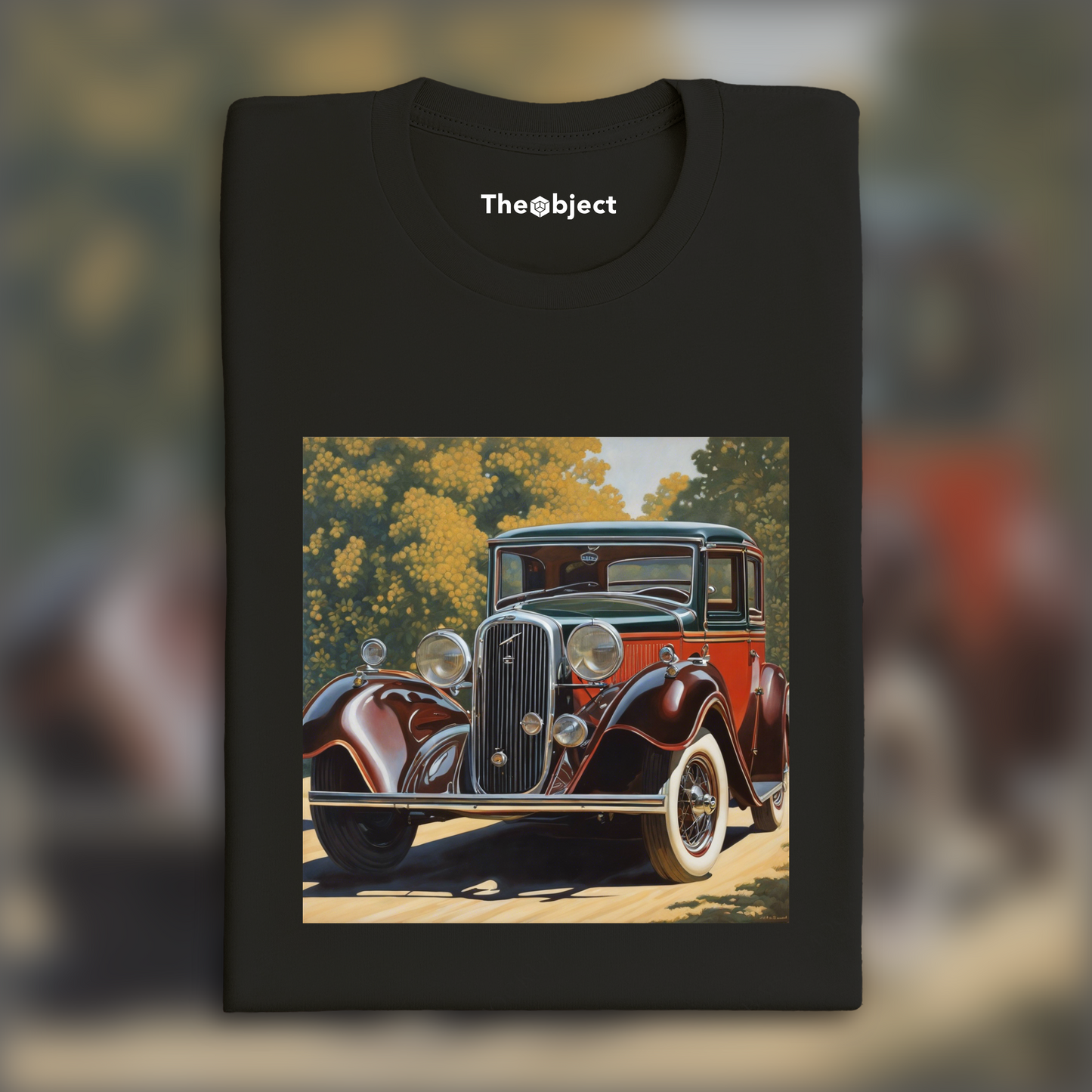 T-Shirt - "The Plastic Club" American Art Nouveau, car sensor, wheelbarrows - 938952768