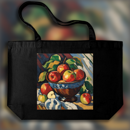 Tote bag - Fauvism with colorful landscapes, Apple - 3264252907