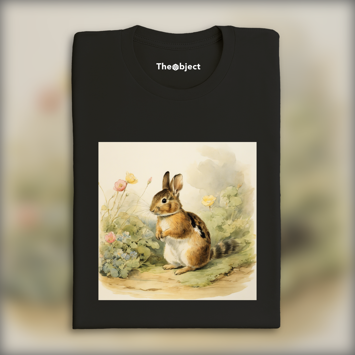 T-Shirt - Charming tales, delicate British watercolors, Egg  - 3218260942