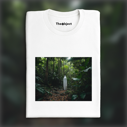 T-Shirt - Realistic photography, Ghost in The Seychelles in jungle - 2864226481