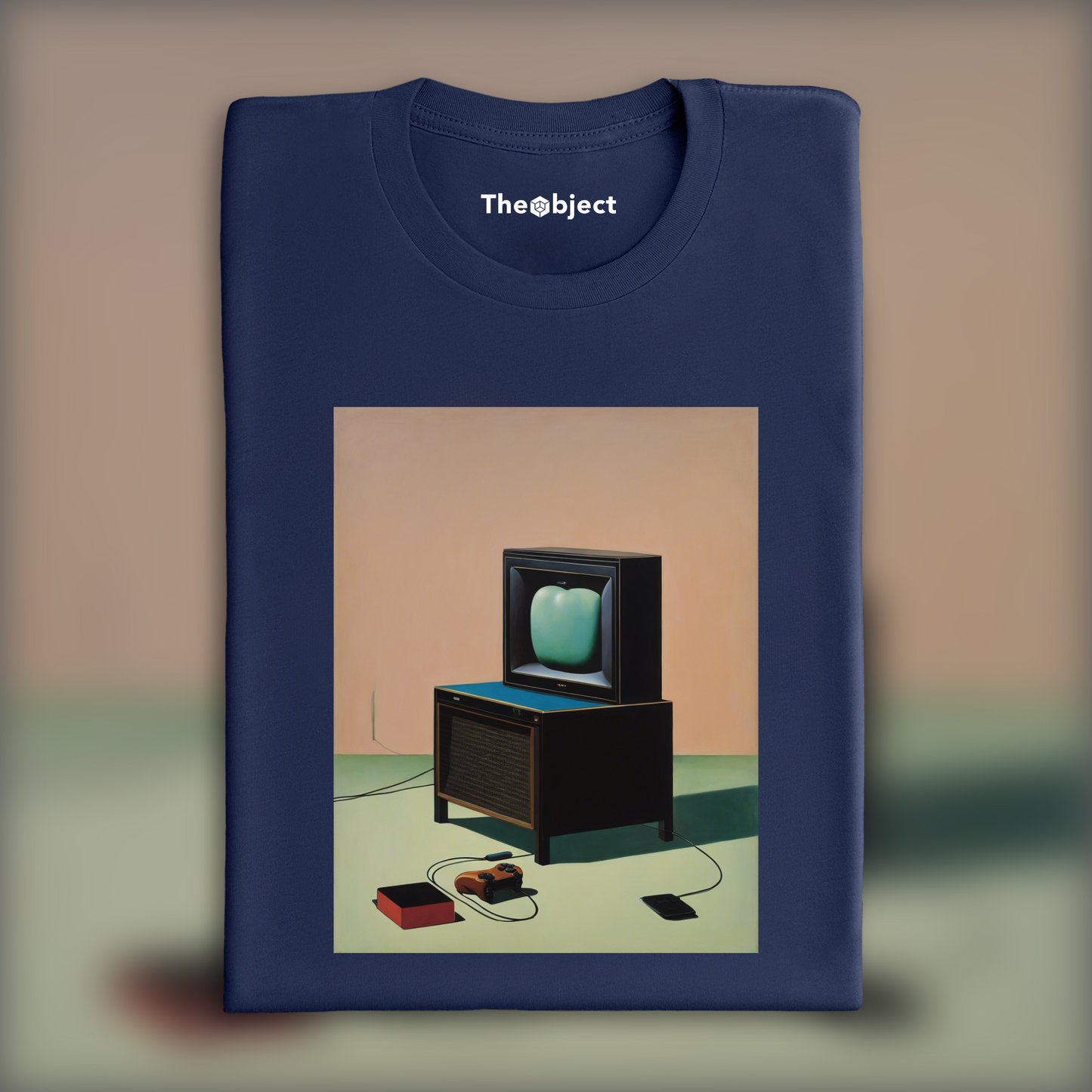 T-Shirt - Belgian surrealism, Video game console - 1133182749