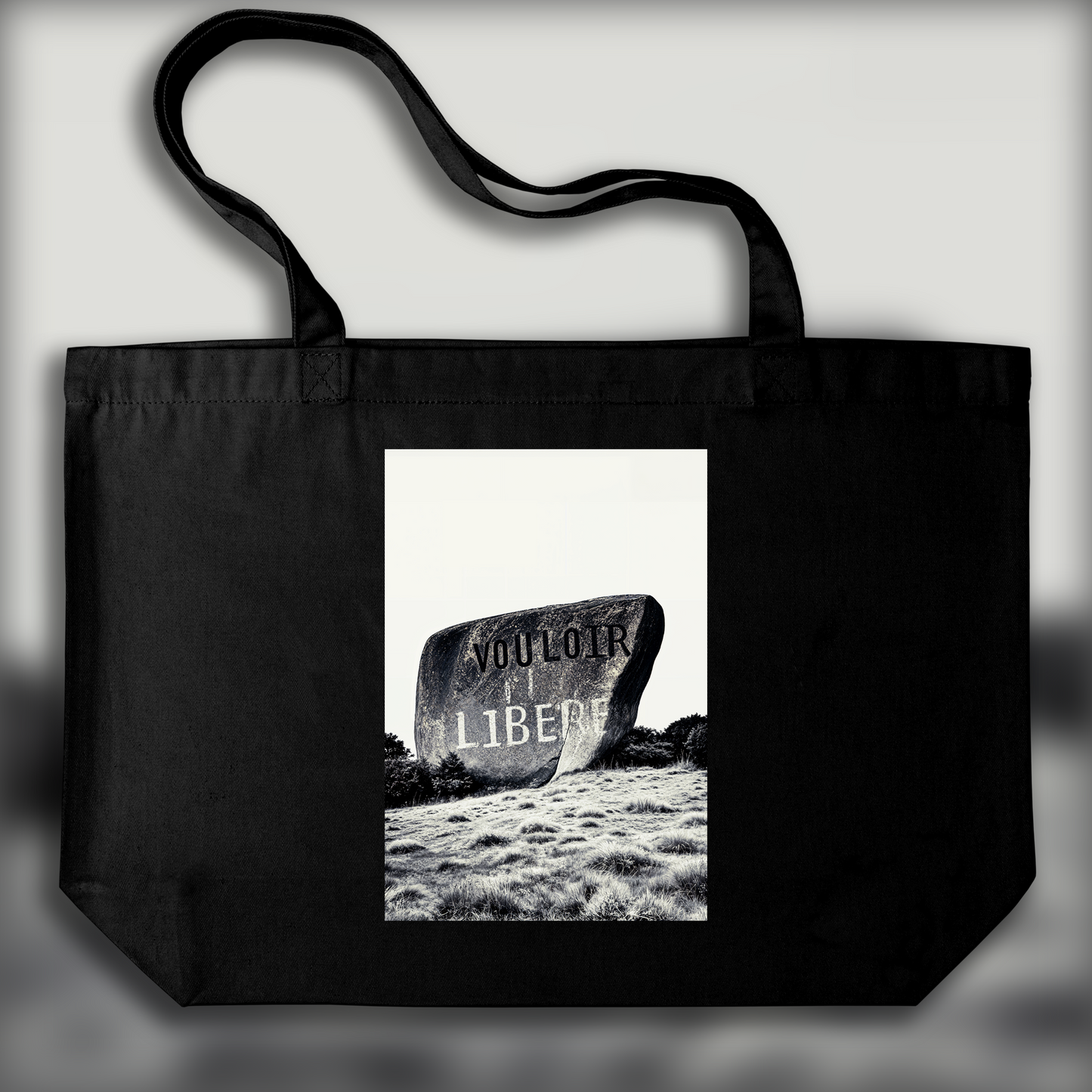 Tote bag - Willing liberates, Nietzsche