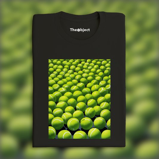 T-Shirt - Belgian surrealism, tennis balls - 2169015337